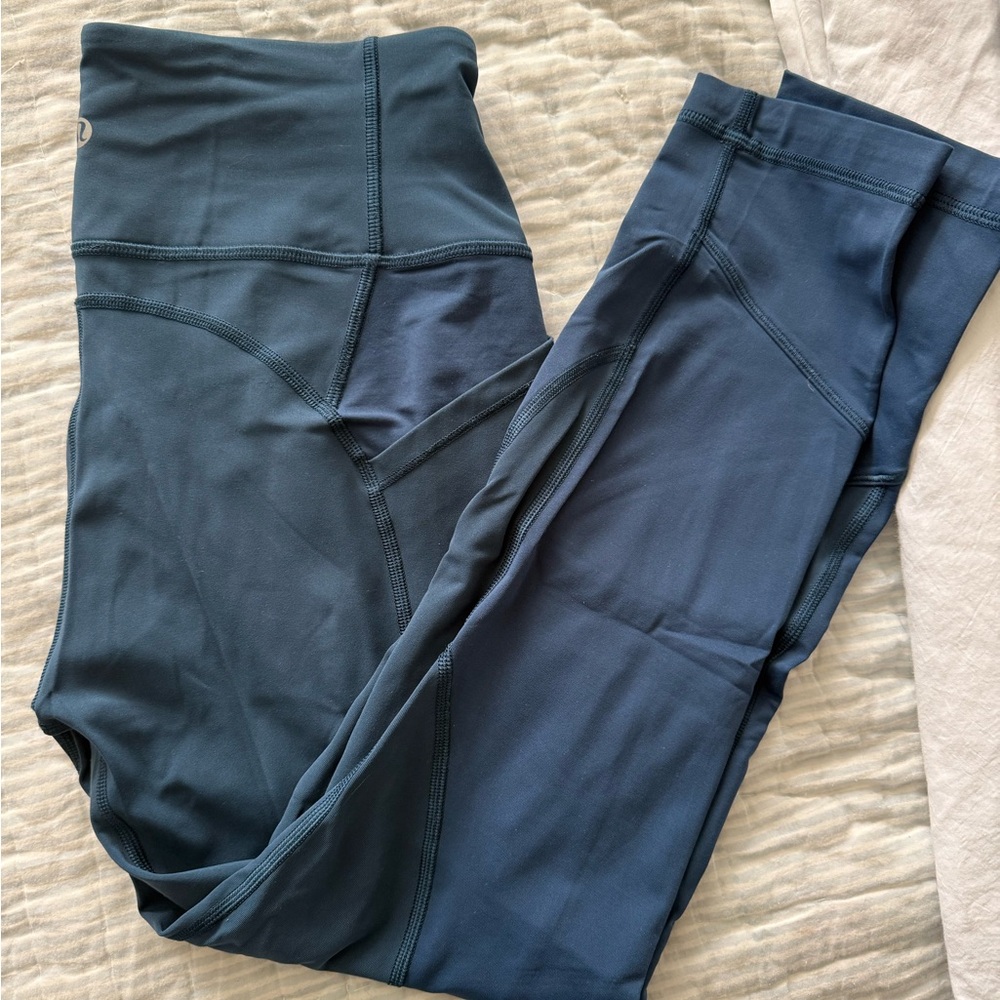 lululemon athletica Blue Leggings